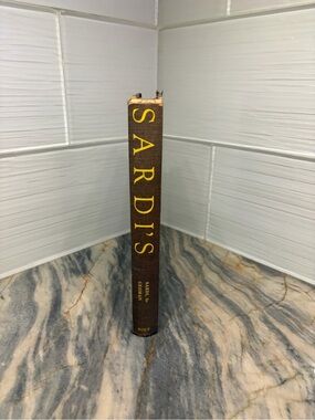 Vincent Sardi Sr. Richard Gehman Sardi's Famous Restaurant 1953 First Edition